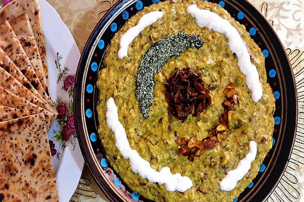 Persian Food - Halim-Bademjan