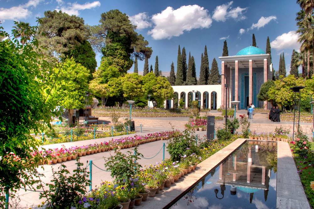 Shiraz - Tomb of Saadi, Iranian great poet