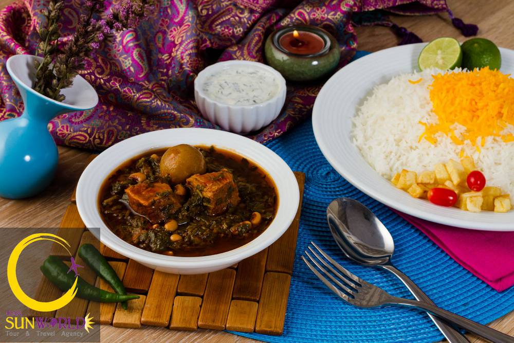 Persian Food - Ghormeh Sabzi