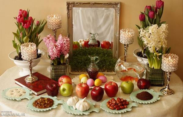 Iranian-Haft-Seen for the Persian new year