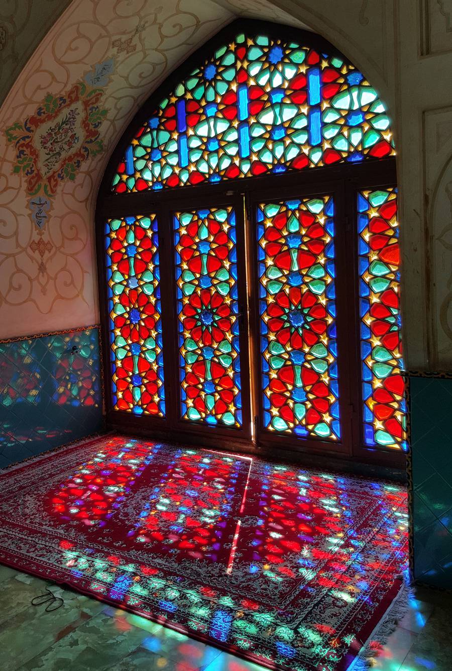 Colorful Window-Nasir-ol-mulk-Shiraz-Iran