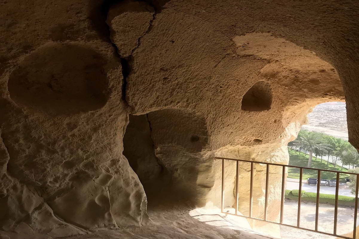 Qeshm Attraction Kharbas Caves  Photo by Reza 97  