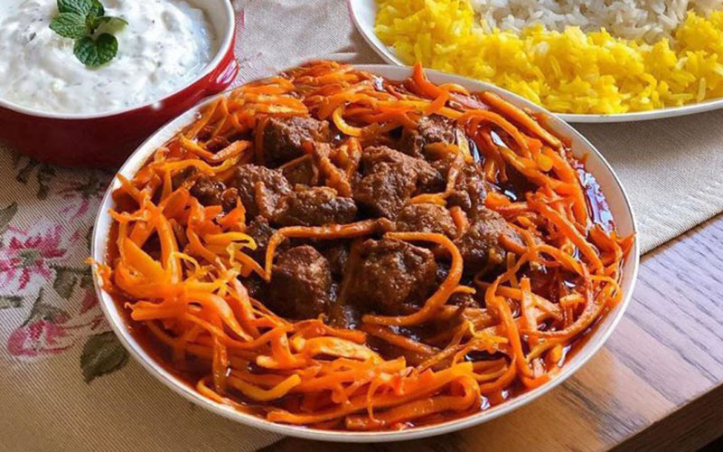 خورش-هویج-تبریز-khoresh-carrot-tabriz-food